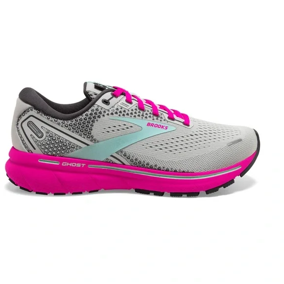 Brooks Ghost 14 Running Shoes Pink and Gray Women’s Size 9.5 - Picture 2 of 8